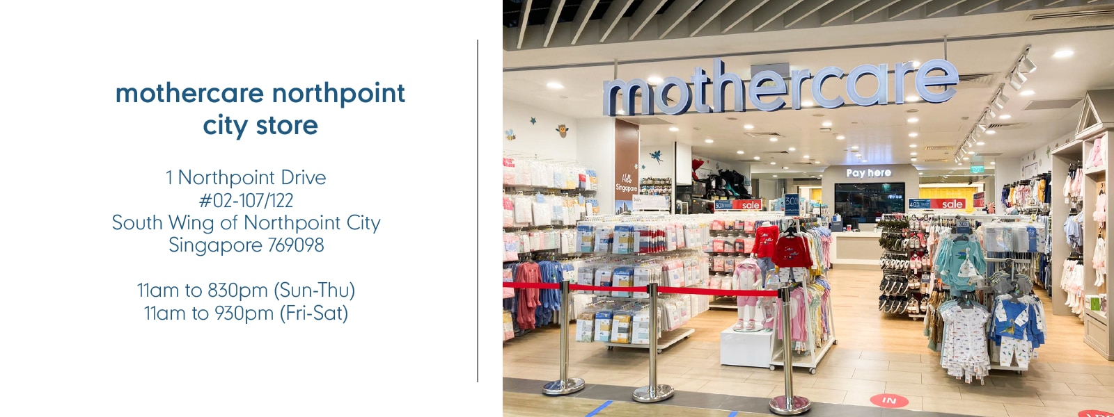 Baby Clothing Store Find a Mothercare Store in Singapore 👶